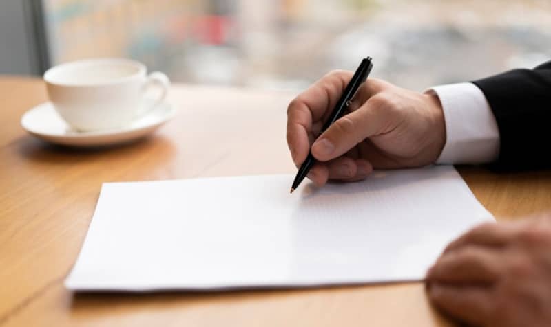 preparing a binding financial agreement